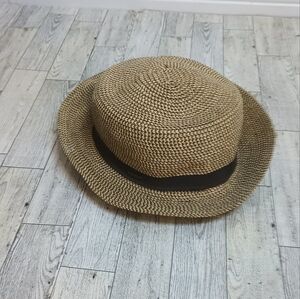 Nine West Woven Panama Hat